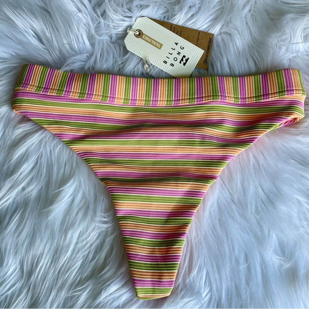 Billabong | High Tide High Maya Multi Striped Bikini Bottom Medium 10